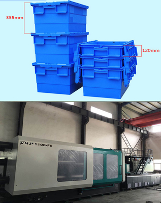Präzision 1800 Tonnen Spritzgießmaschine Heizleistung 1-50 KW Klemmkraft 100-1000 mm